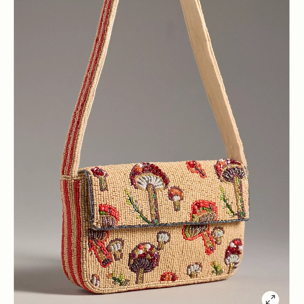 LAST PIECE NWT The Fiona Beaded Bag: Food & Drink Edition